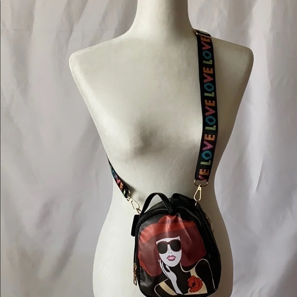 Winter Clear Out: .Women’s Cross Body Mini Handbags Embroidered Strap